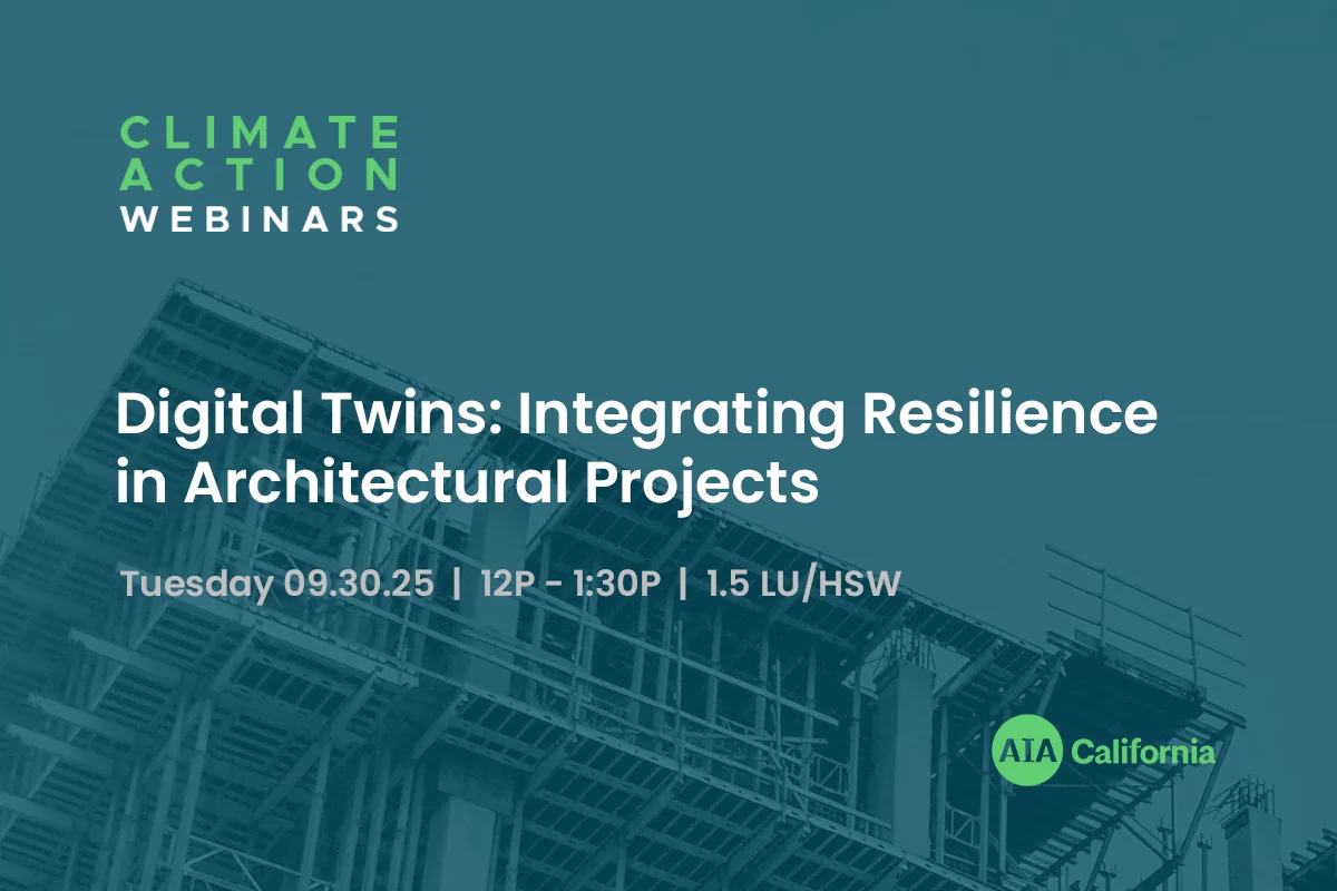 Climate Action Webinar Digital Twins x