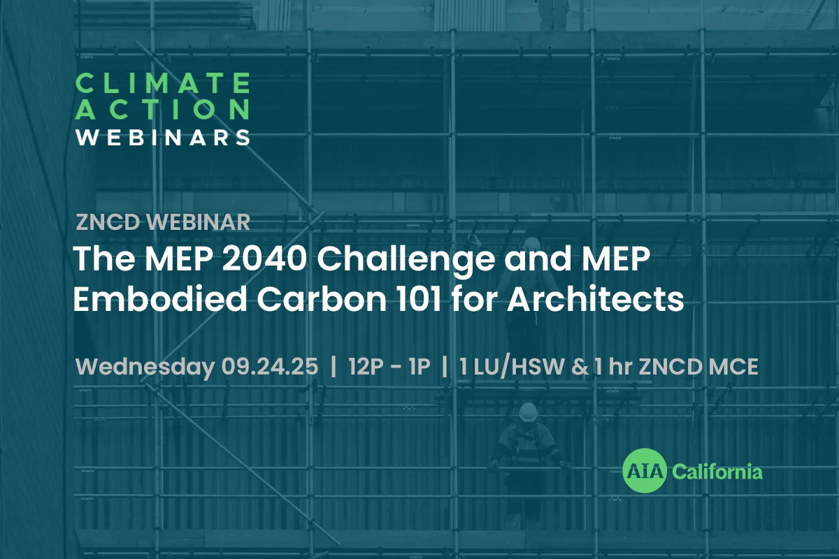 Climate Action Webinar The MEP Challenge x